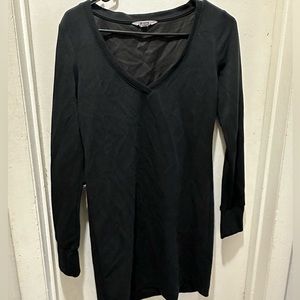 Black long sleeve Steve Madden dress